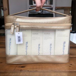 AHAVA 5 Piece Skincare Gift Set (brand new w/case)